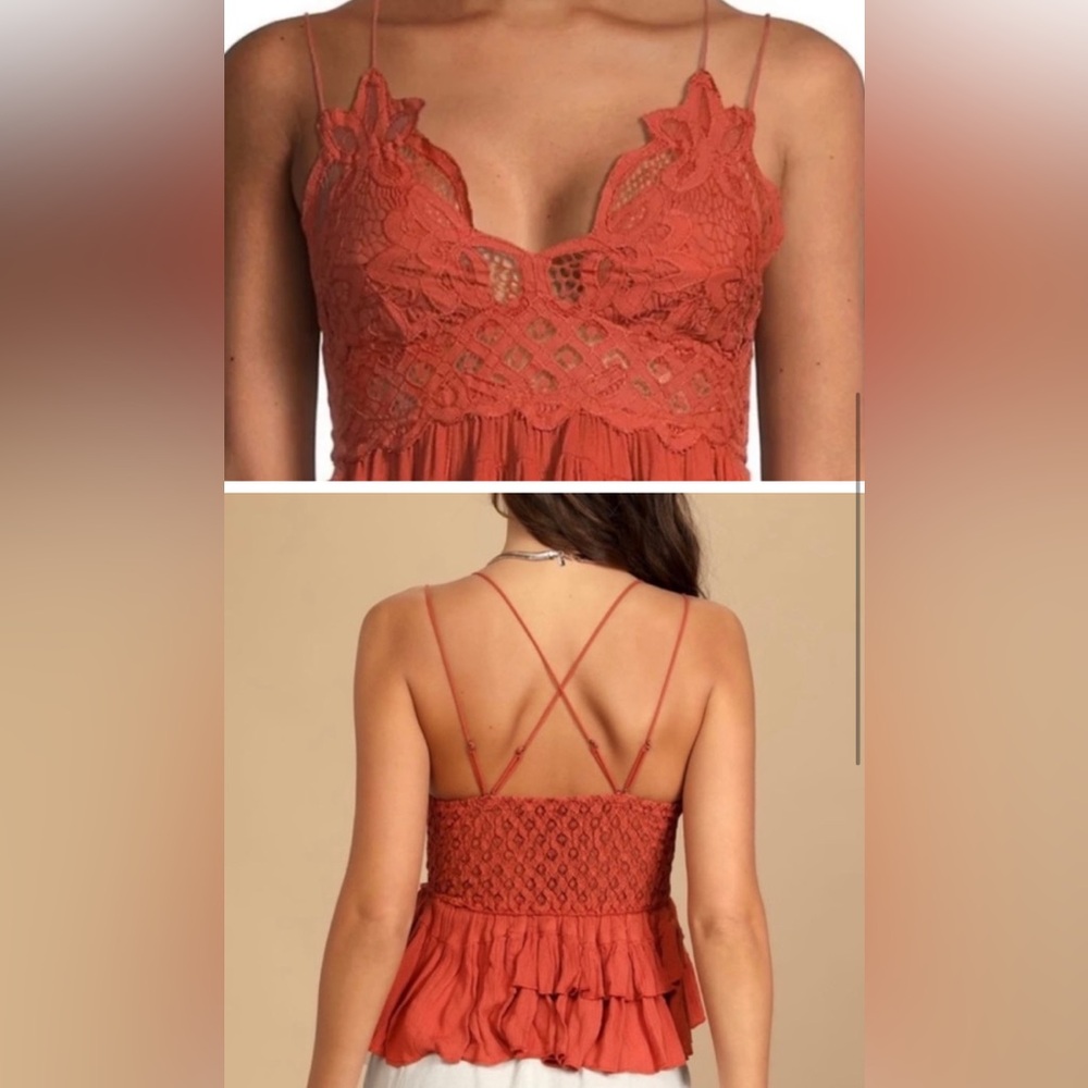NWT Free People Adella Cami in Winding Road - Size Large